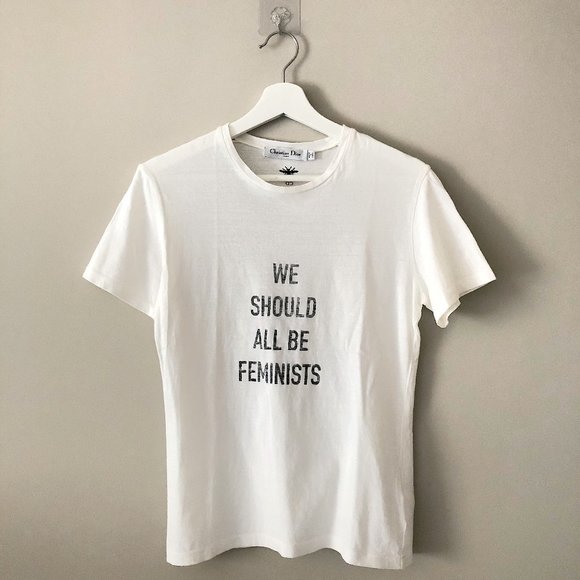Dior Tops - Dior We Should All Be Feminists T-shirt Authentic